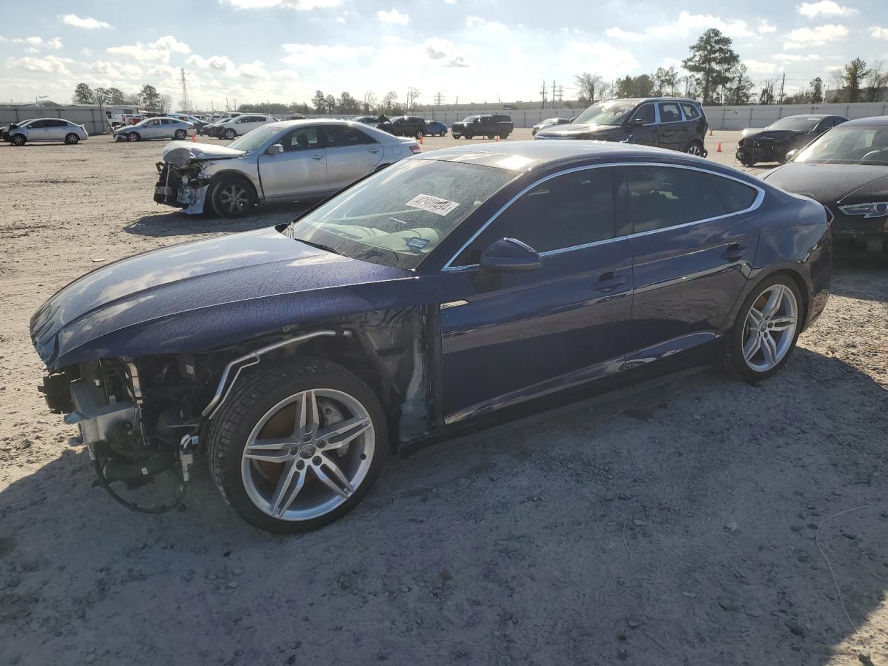 audi a5 2019 wauencf51ka096467