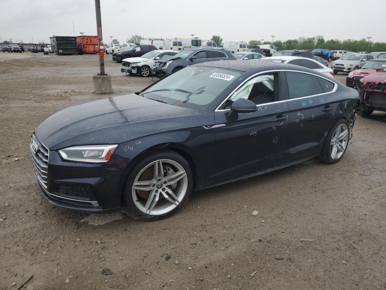 audi a5 2018 wauencf52ja063170