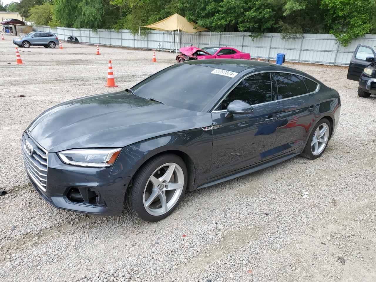 audi a5 2018 wauencf53ja056499