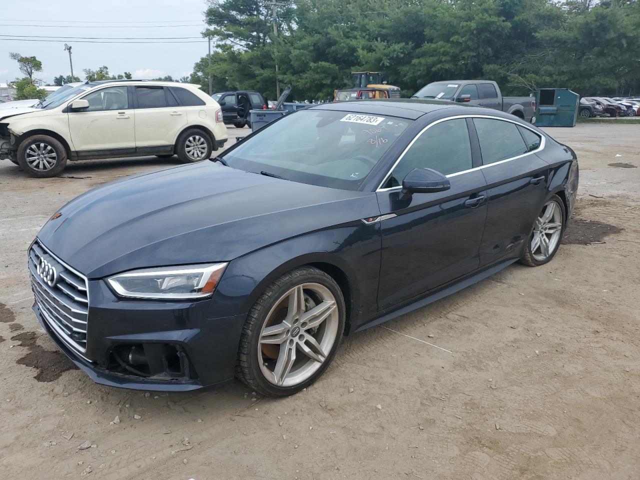 audi a5 2018 wauencf54ja059069