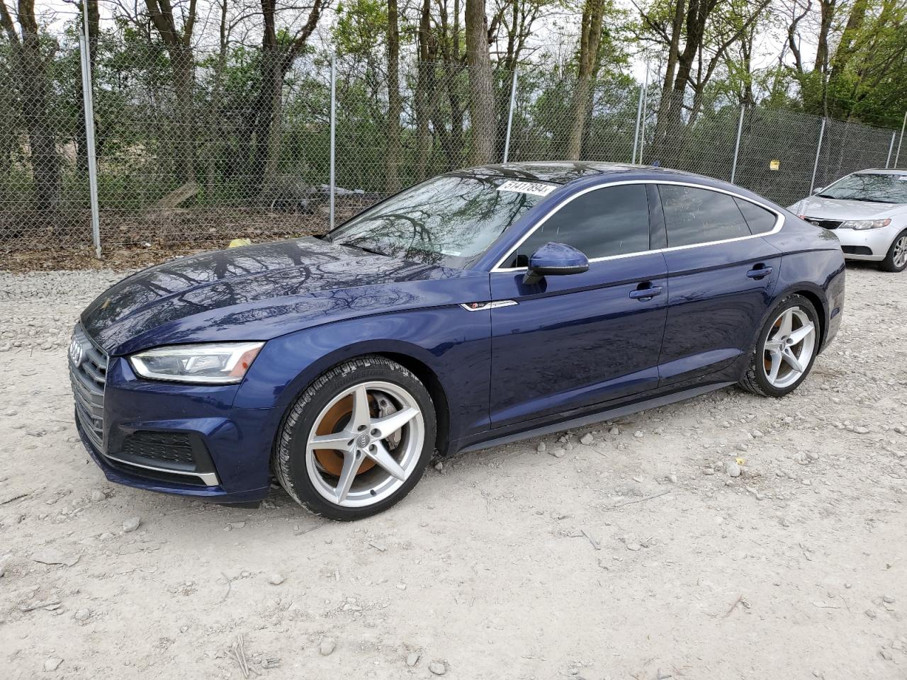 audi a5 2019 wauencf59ka014243