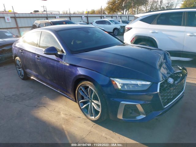 audi a5 sportback 2022 waufacf55na036454