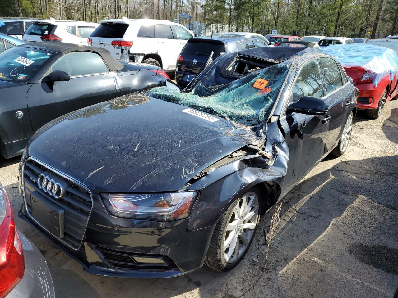 audi a4 2013 wauffafl0dn029259