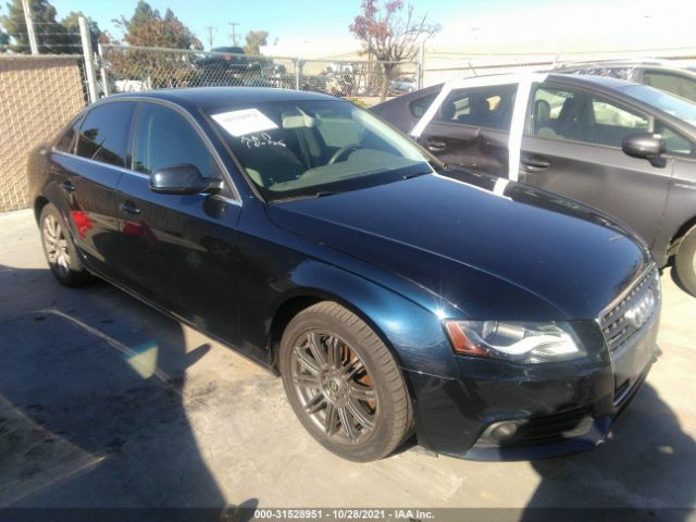 audi a4 2010 wauffafl2an007159