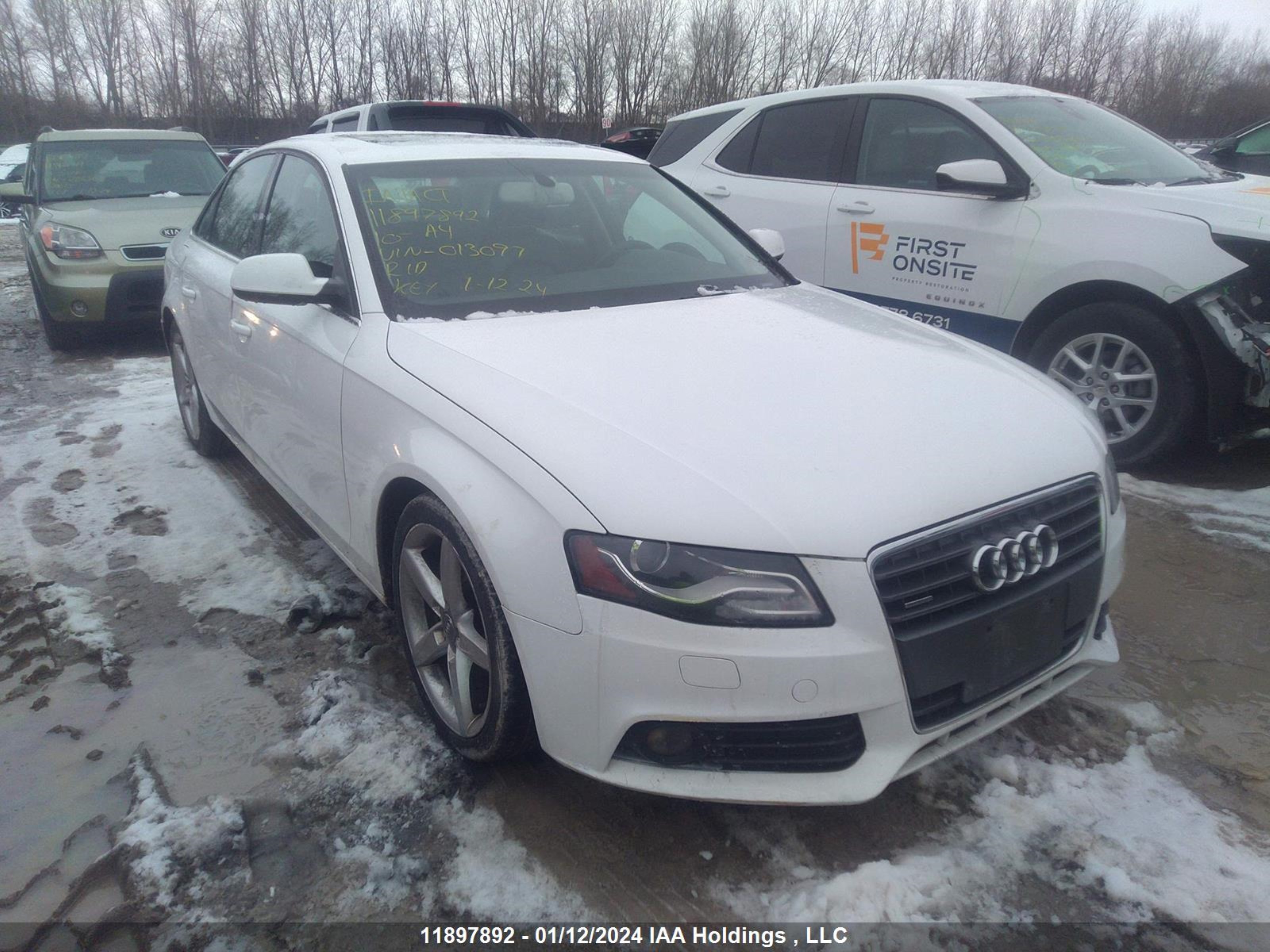 audi a4 2010 wauffcfl9an013097