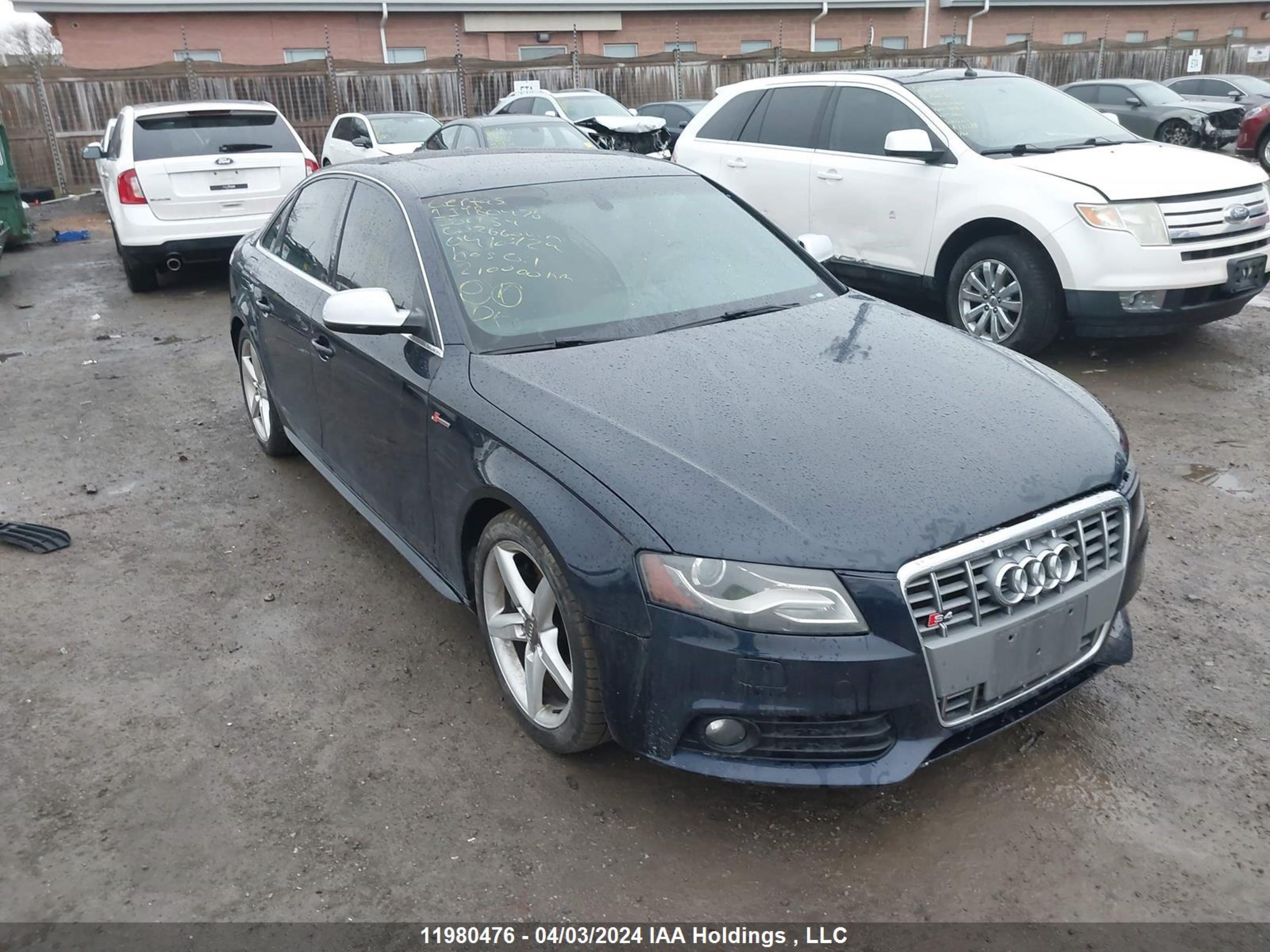 audi s4 2011 waufgcfl2ba002660