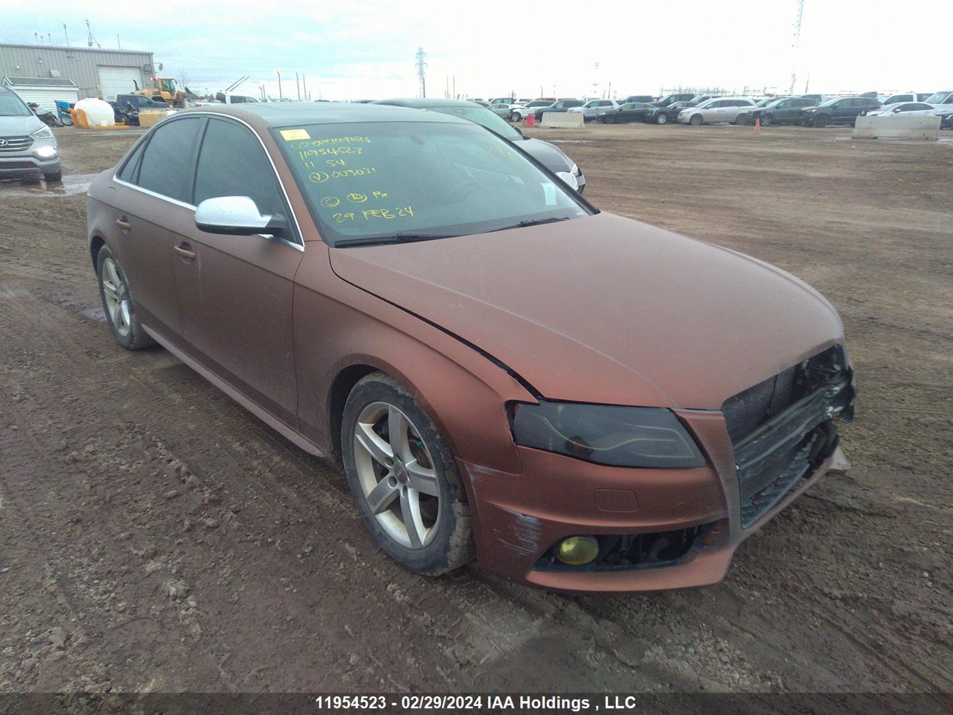 audi s4 2011 waufgcfl9ba003031