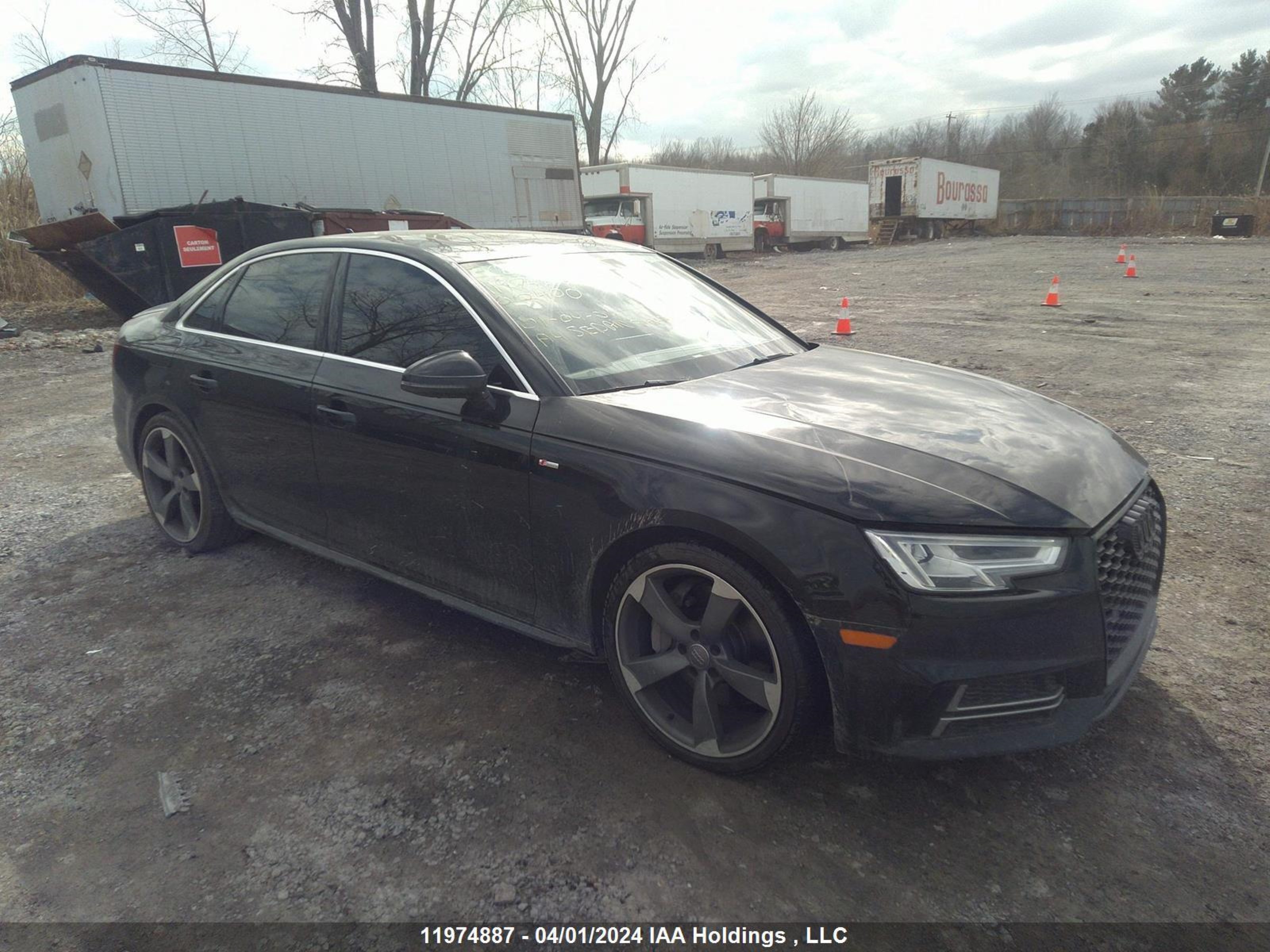 audi a4 2018 waufnaf41jn012400