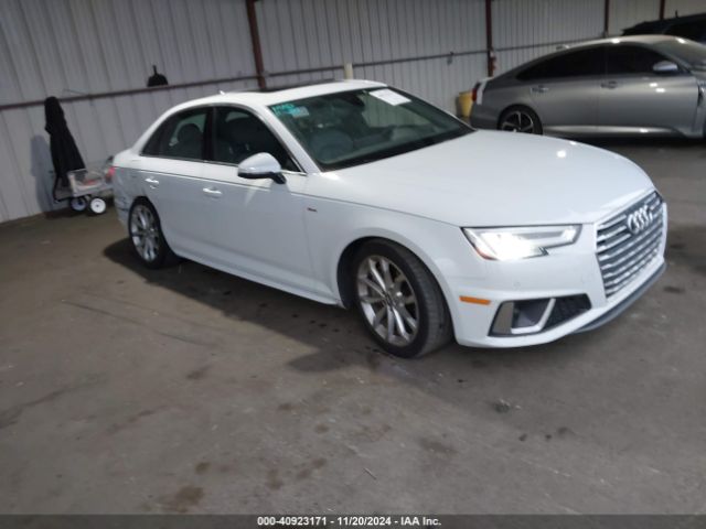 audi a4 2019 waufnaf45ka112217