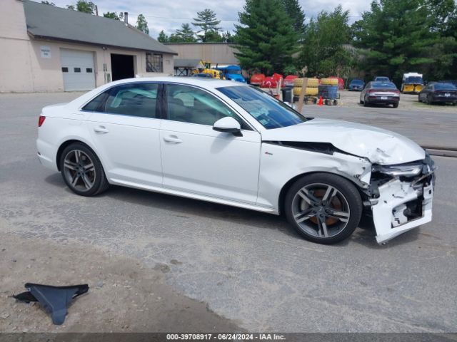 audi a4 2017 waufnbf4xhn036744