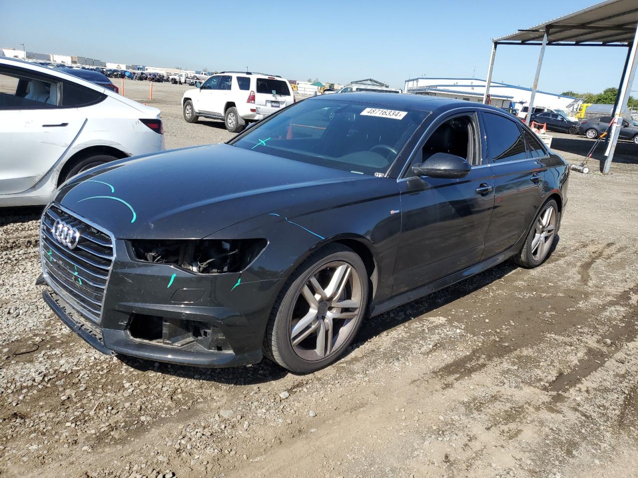 audi a6 2016 waugfafc6gn160298