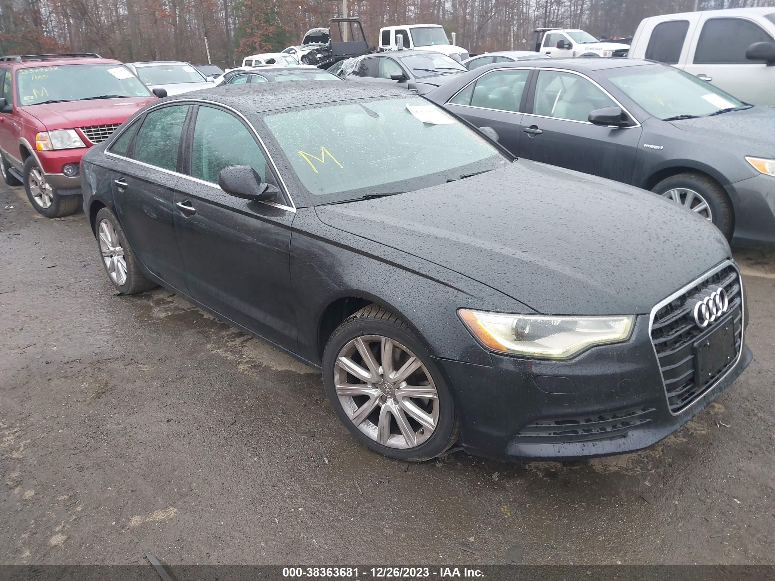 audi a6 2013 waugfafc7dn105791