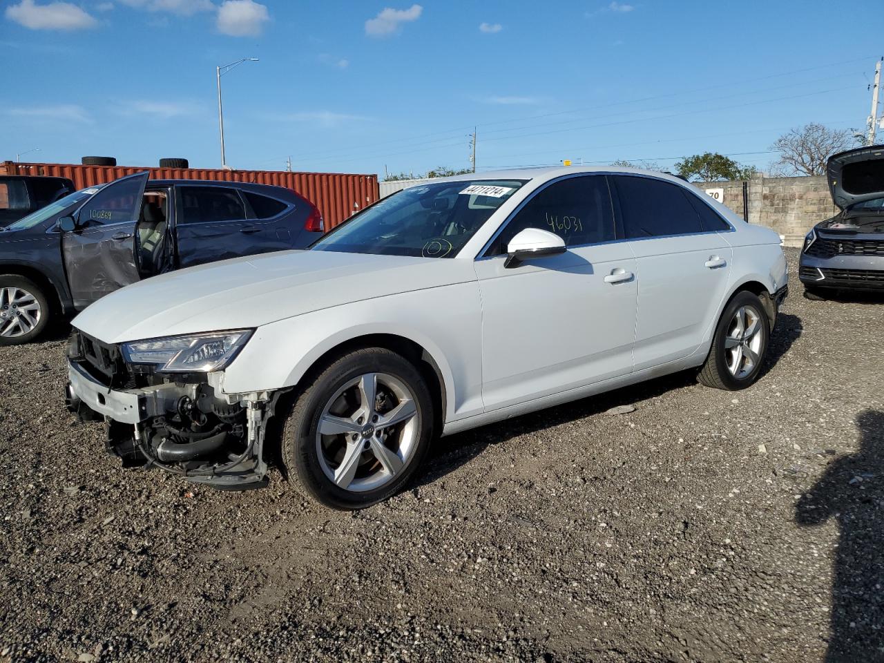 audi a4 2018 waugmaf46kn004656