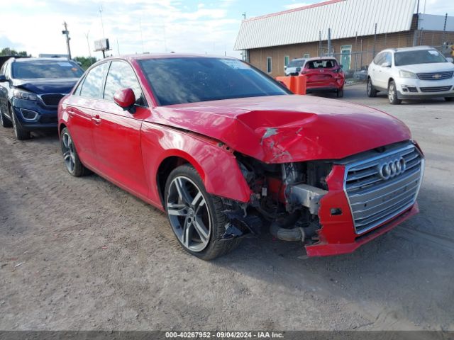 audi a4 2017 waugnaf4xhn007775