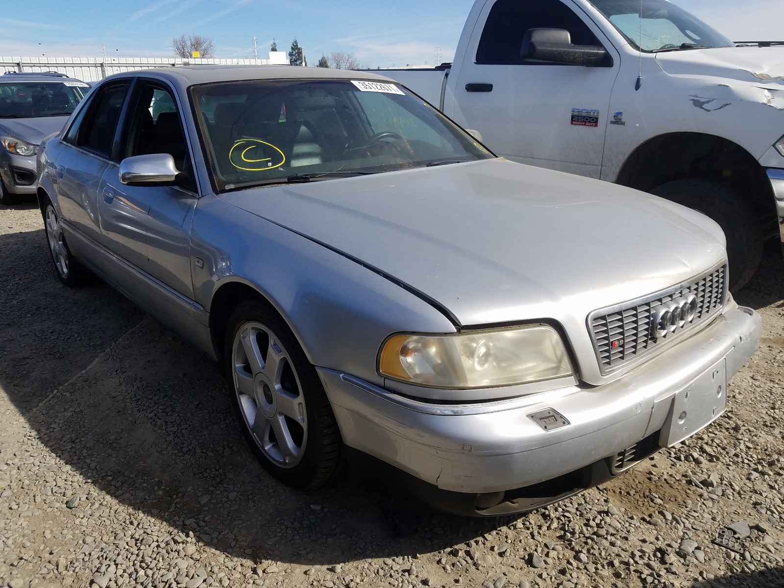 audi s8 quattro 2002 waugu44d92n003537