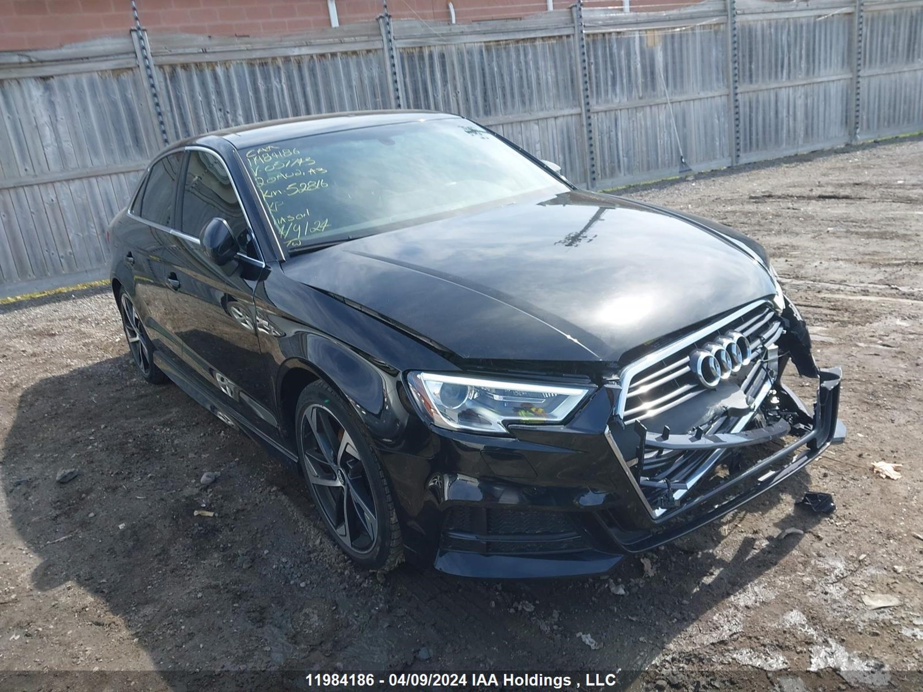 audi a3 2020 waugugff6la057743