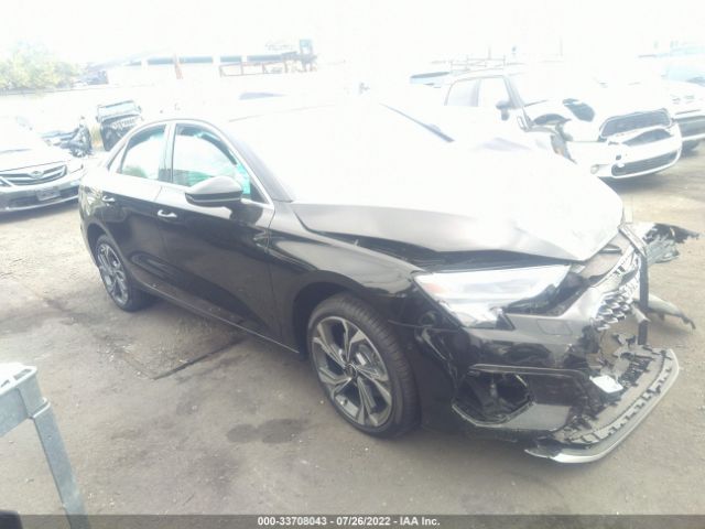 audi a3 sedan 2022 wauhudgy1na055128