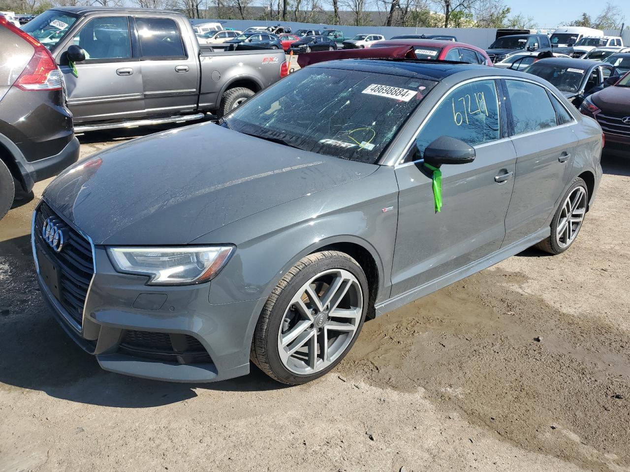 audi a3 2017 wauj8gff2h1055358