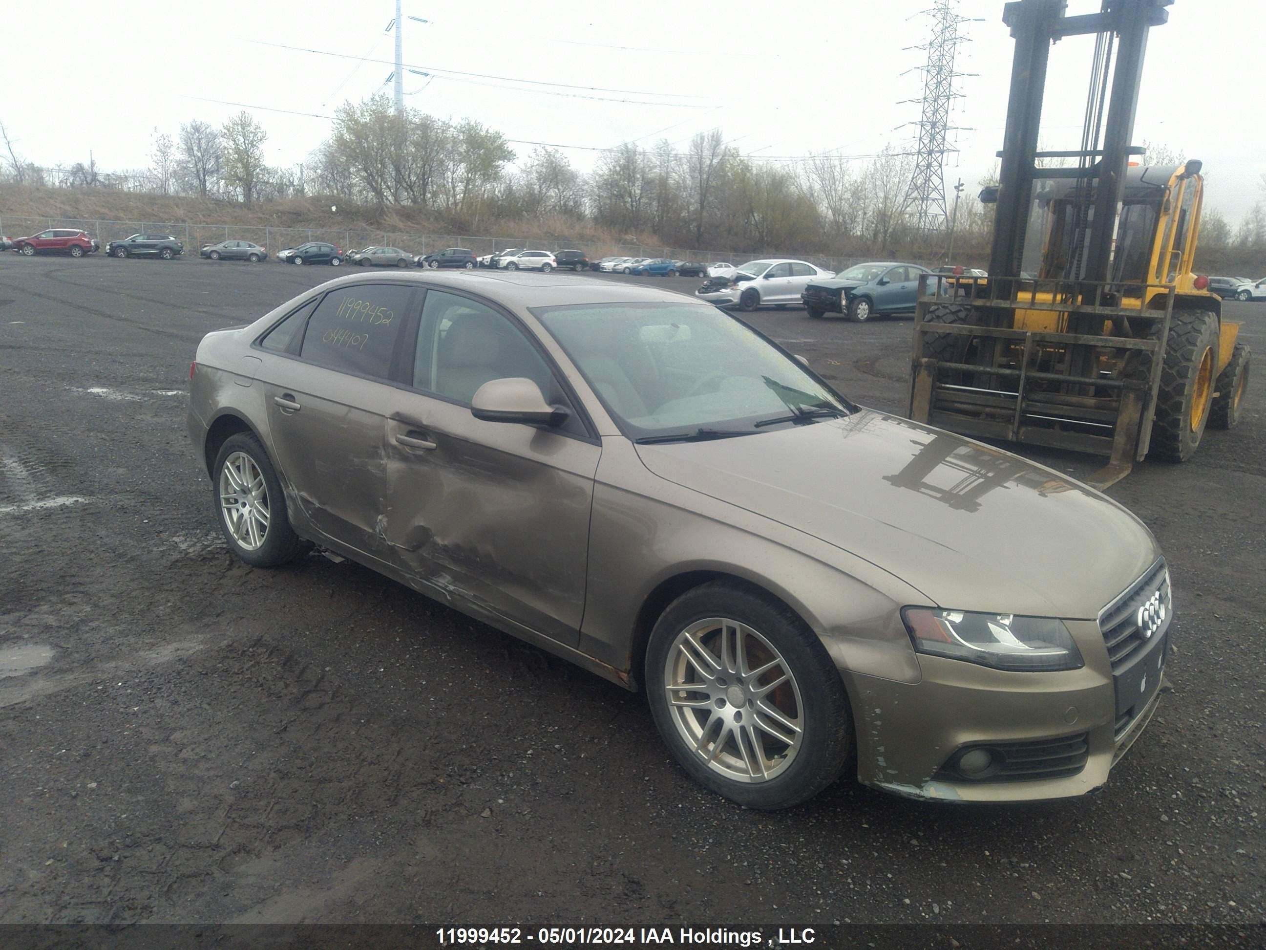 audi a4 2009 waujf68k59n044407