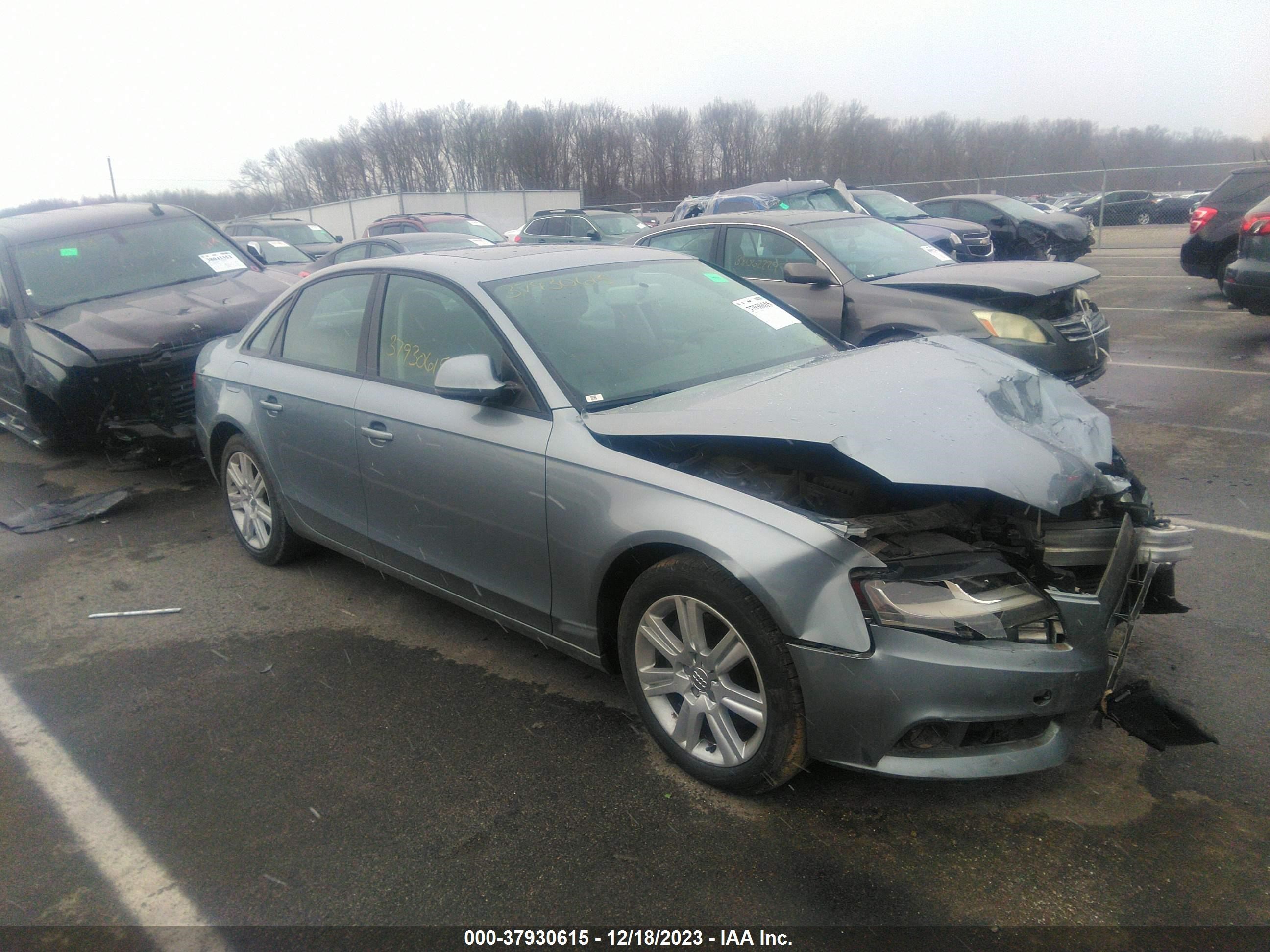 audi a4 2009 waujf78k79n068729