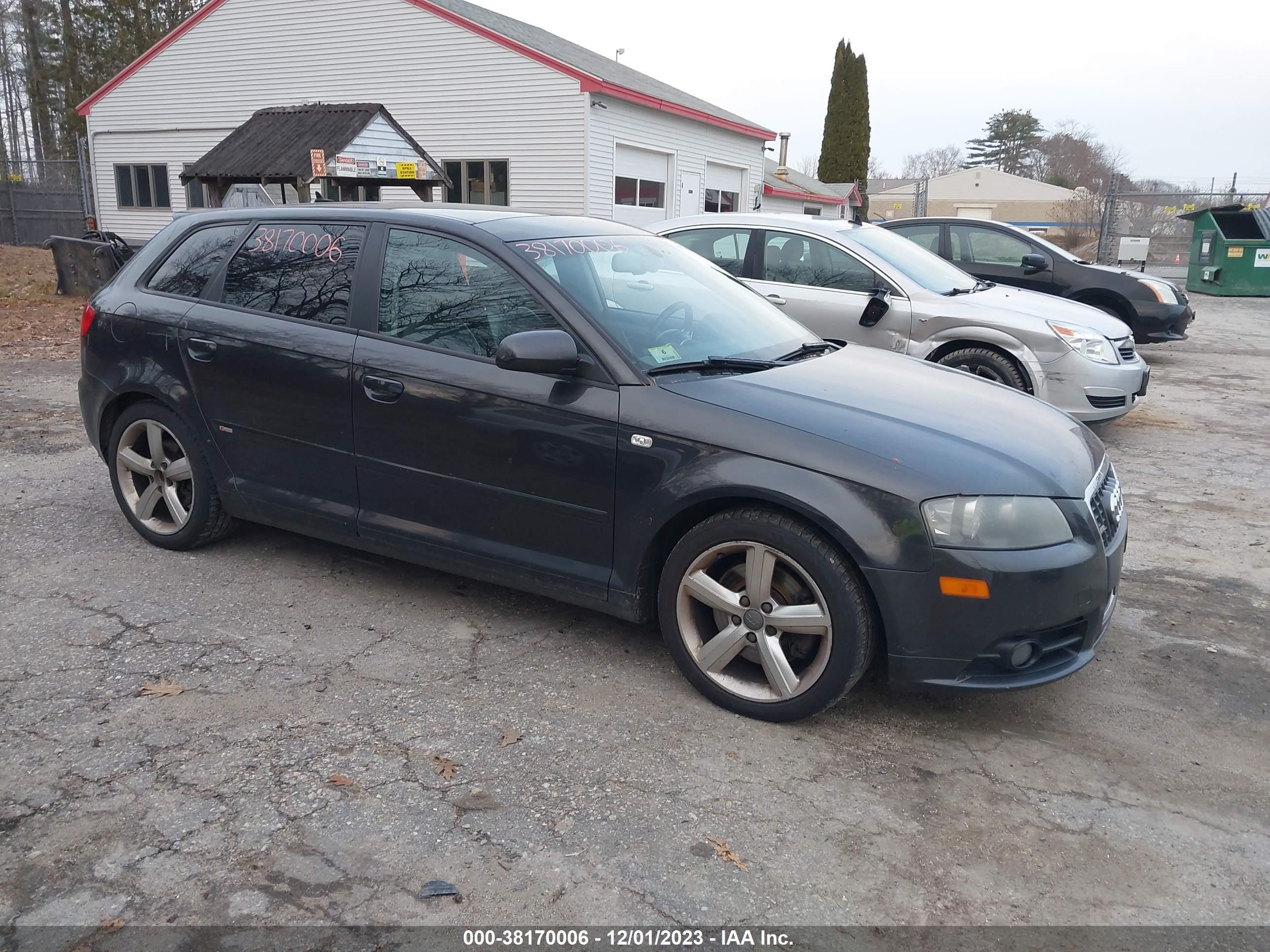 audi a3 2007 waukd78px7a184954