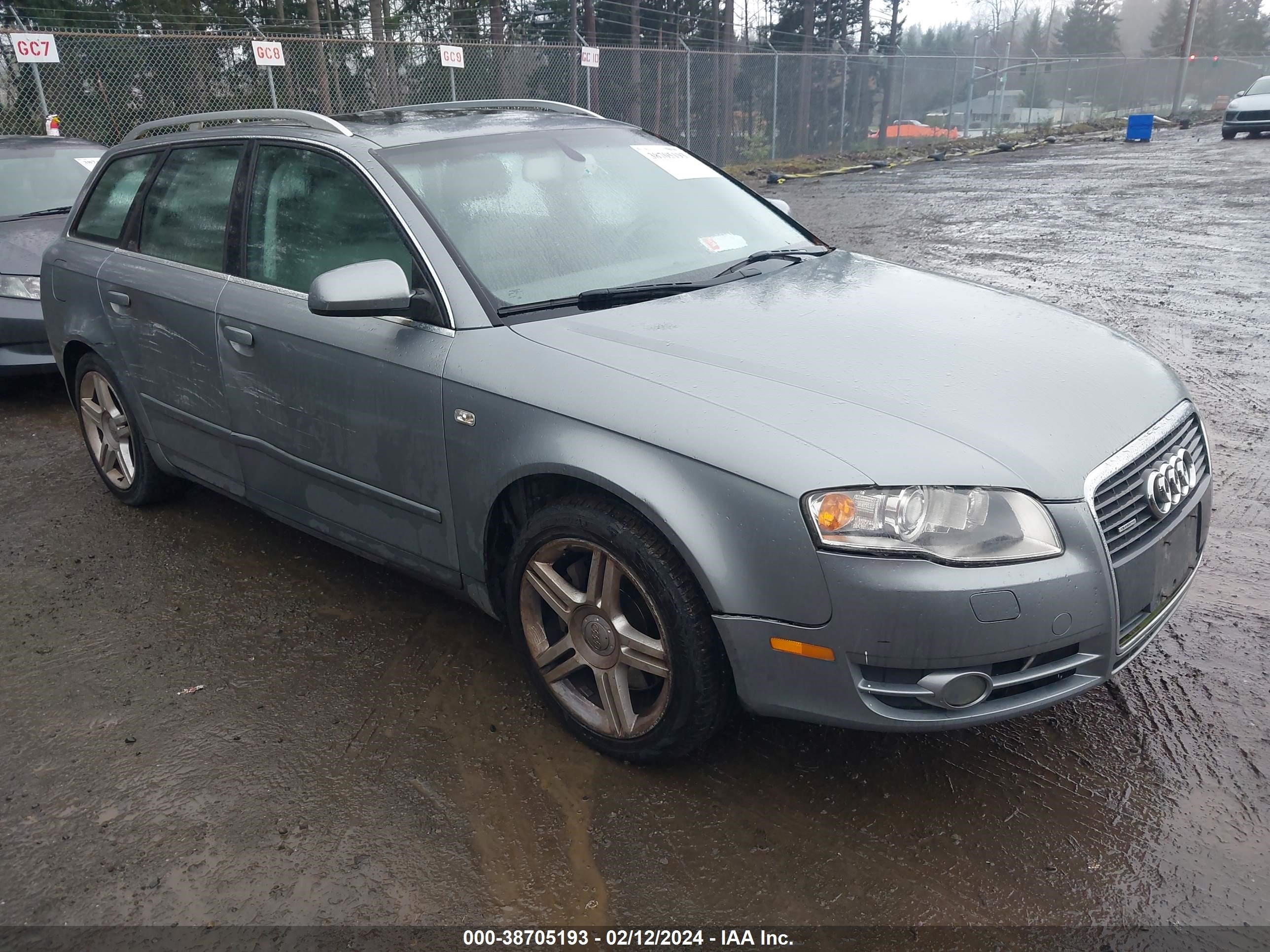 audi a4 2007 waukf78ex7a019656