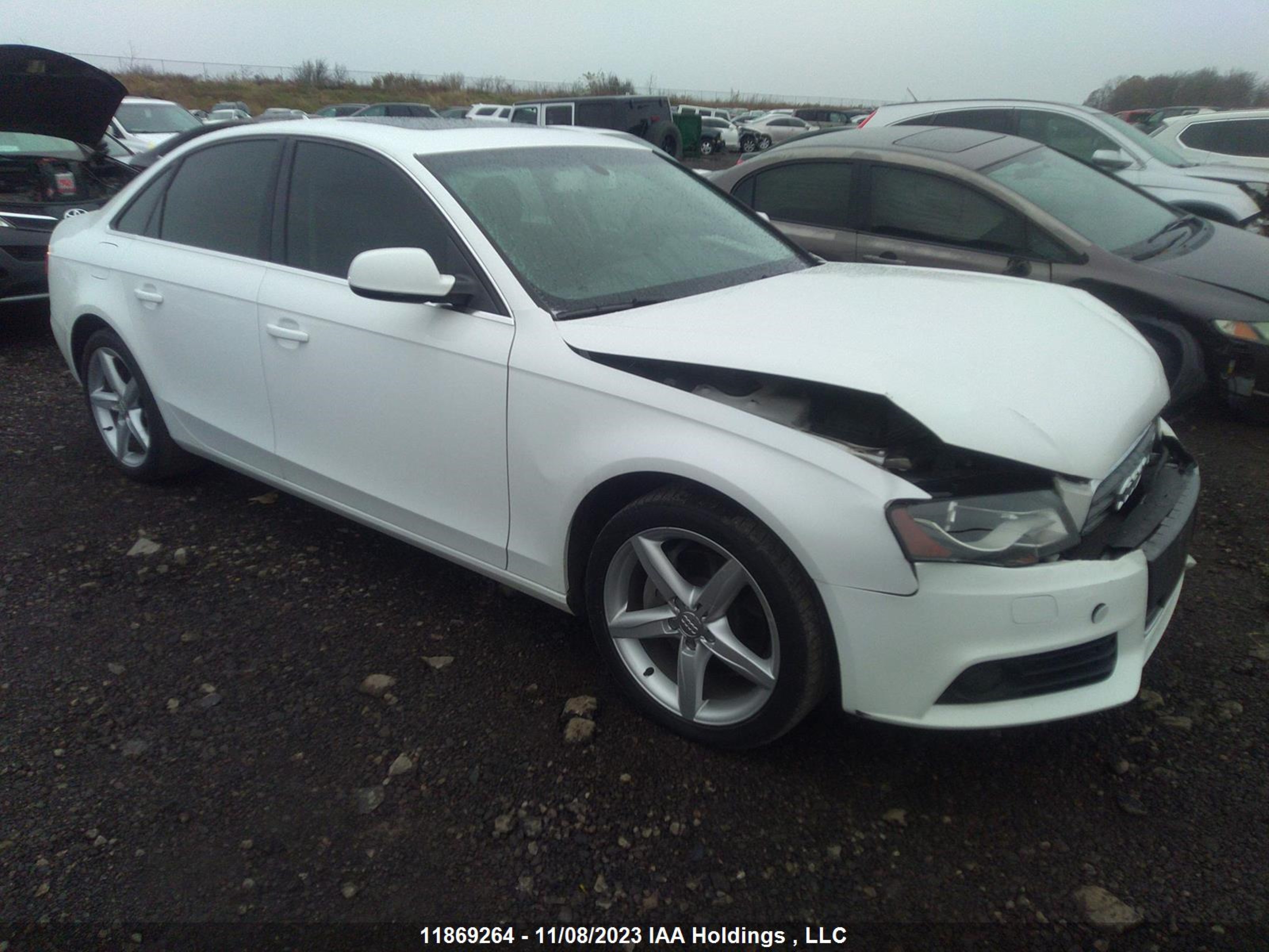 audi a4 2011 waukfcfl2bn024670