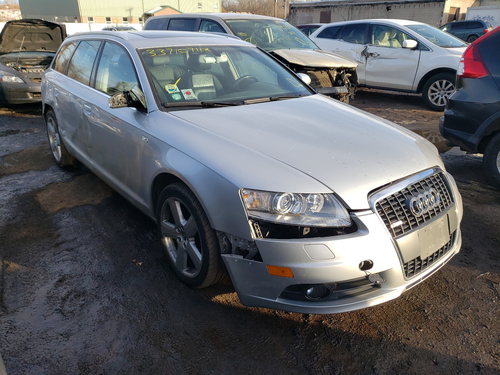 audi a6 avant q 2008 waukh74f88n051637