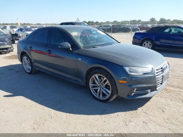 audi a4 2017 waukmaf41hn056456