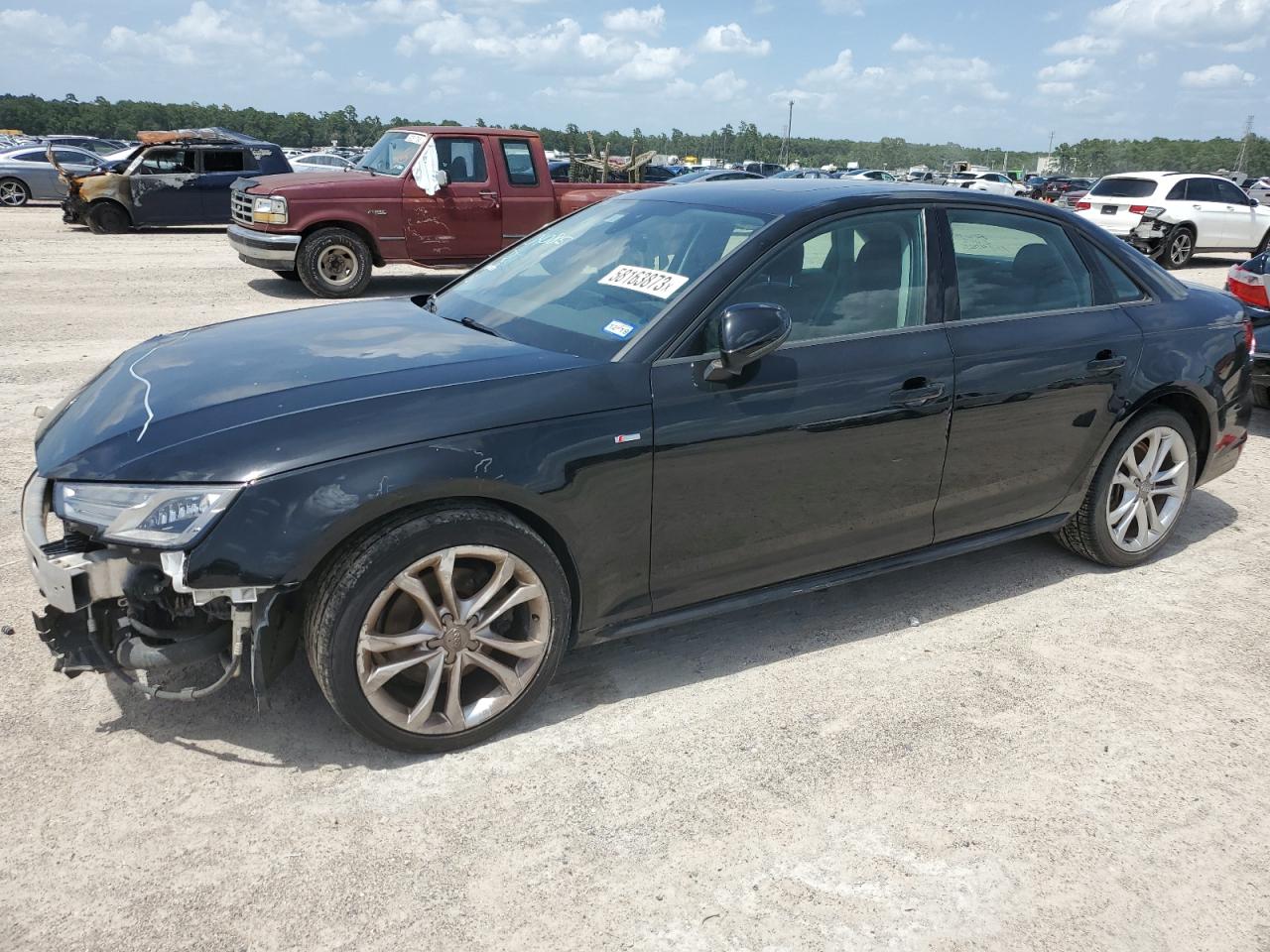 audi a4 2018 waukmaf43ja084837