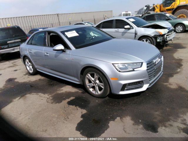 audi a4 2018 waukmaf43ja085454