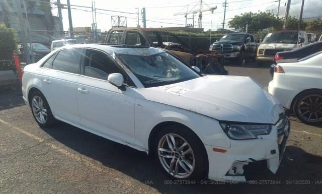 audi a4 2016 waukmaf46hn043282