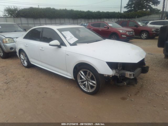 audi a4 2017 waukmaf48hn059872