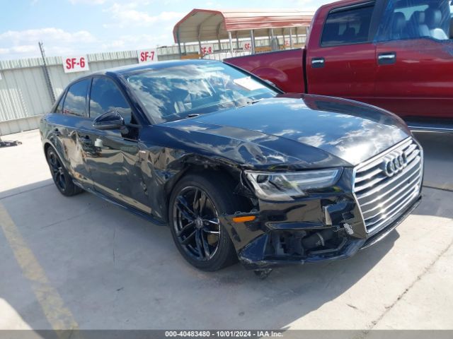 audi a4 2017 waukmaf49hn057757