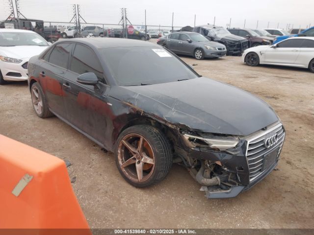 audi a4 2017 waukmaf4xhn055287