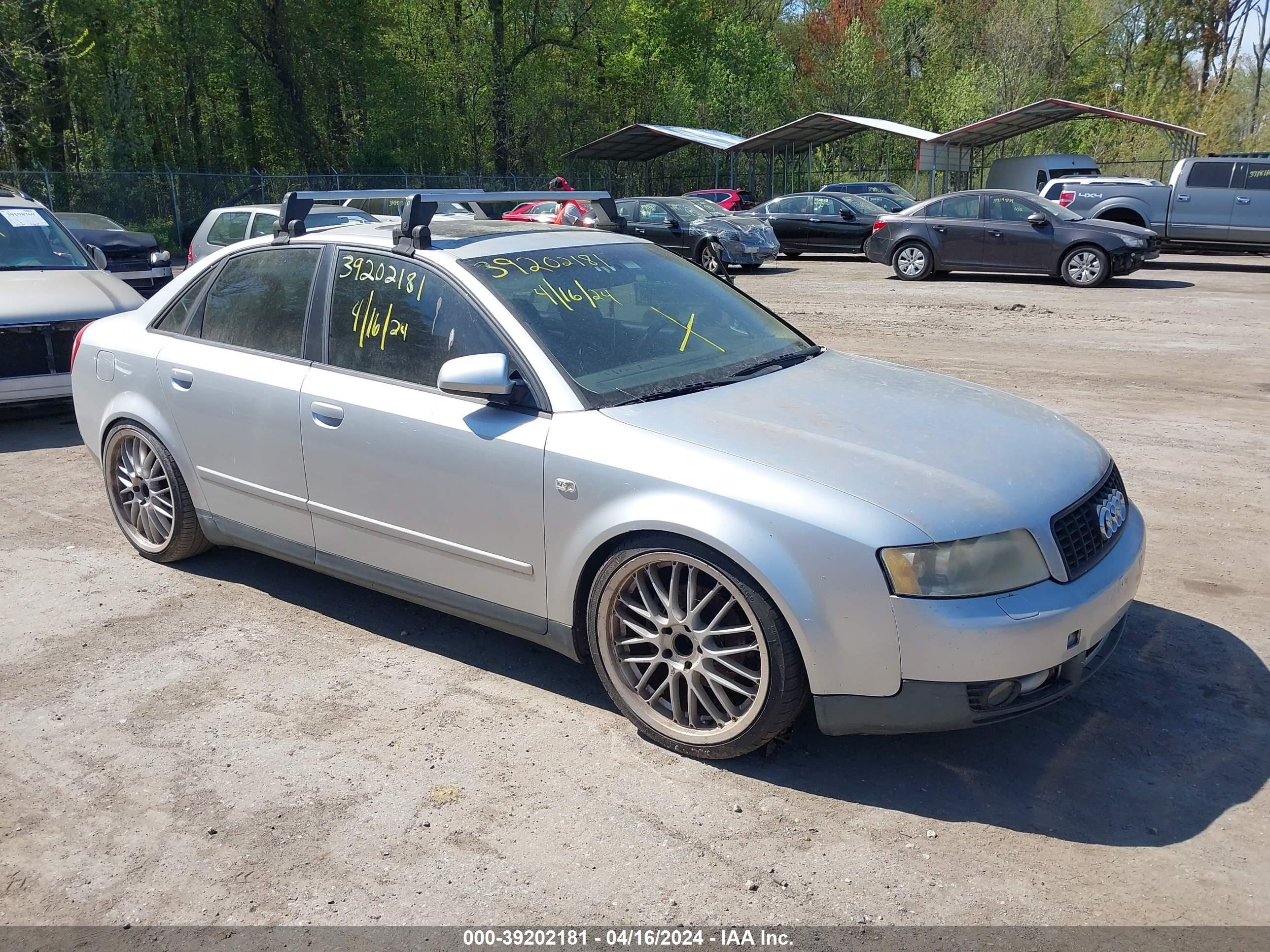 audi a4 2003 waulc68e03a228339