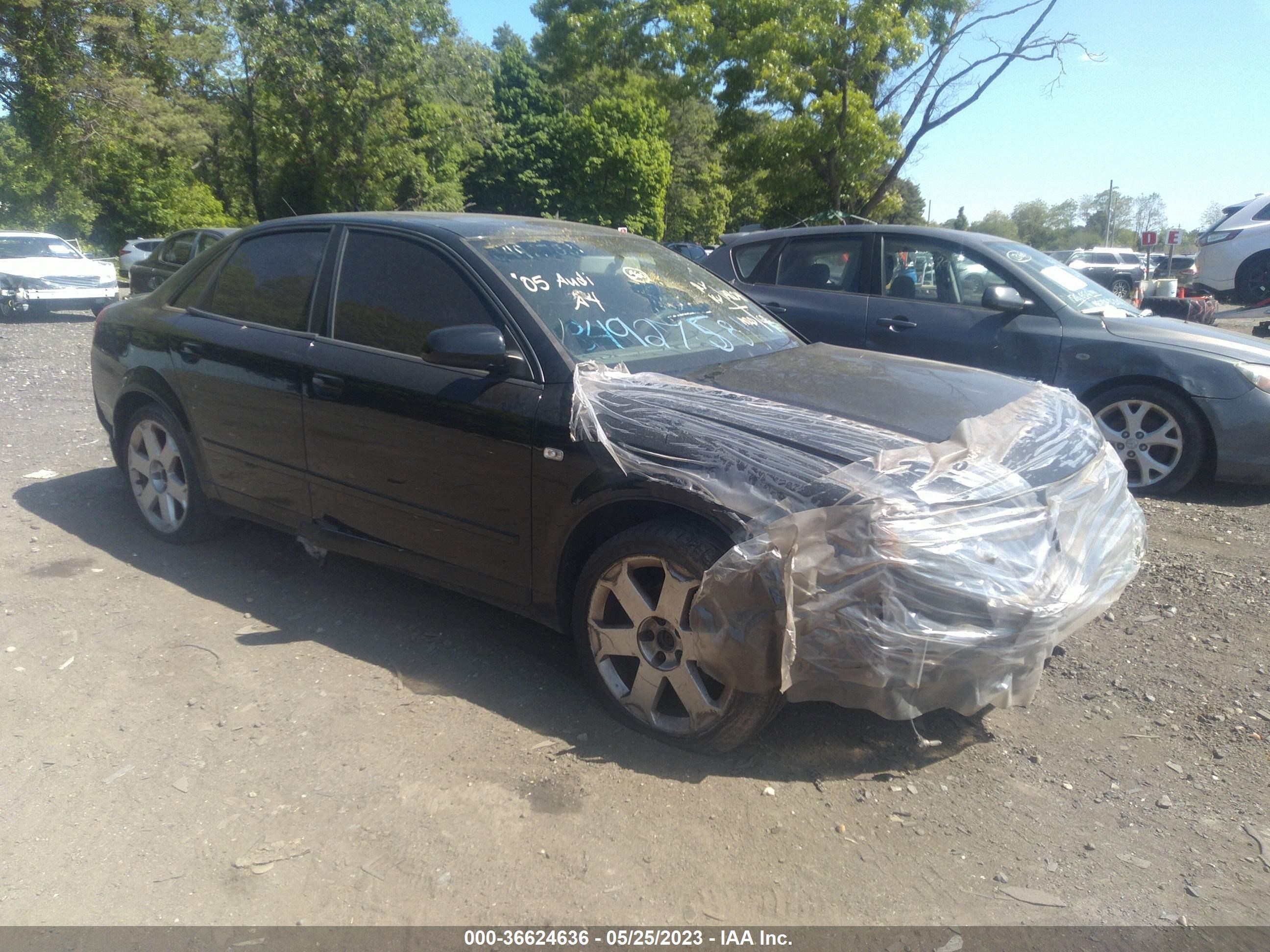 audi a4 2005 waulc68e25a093500