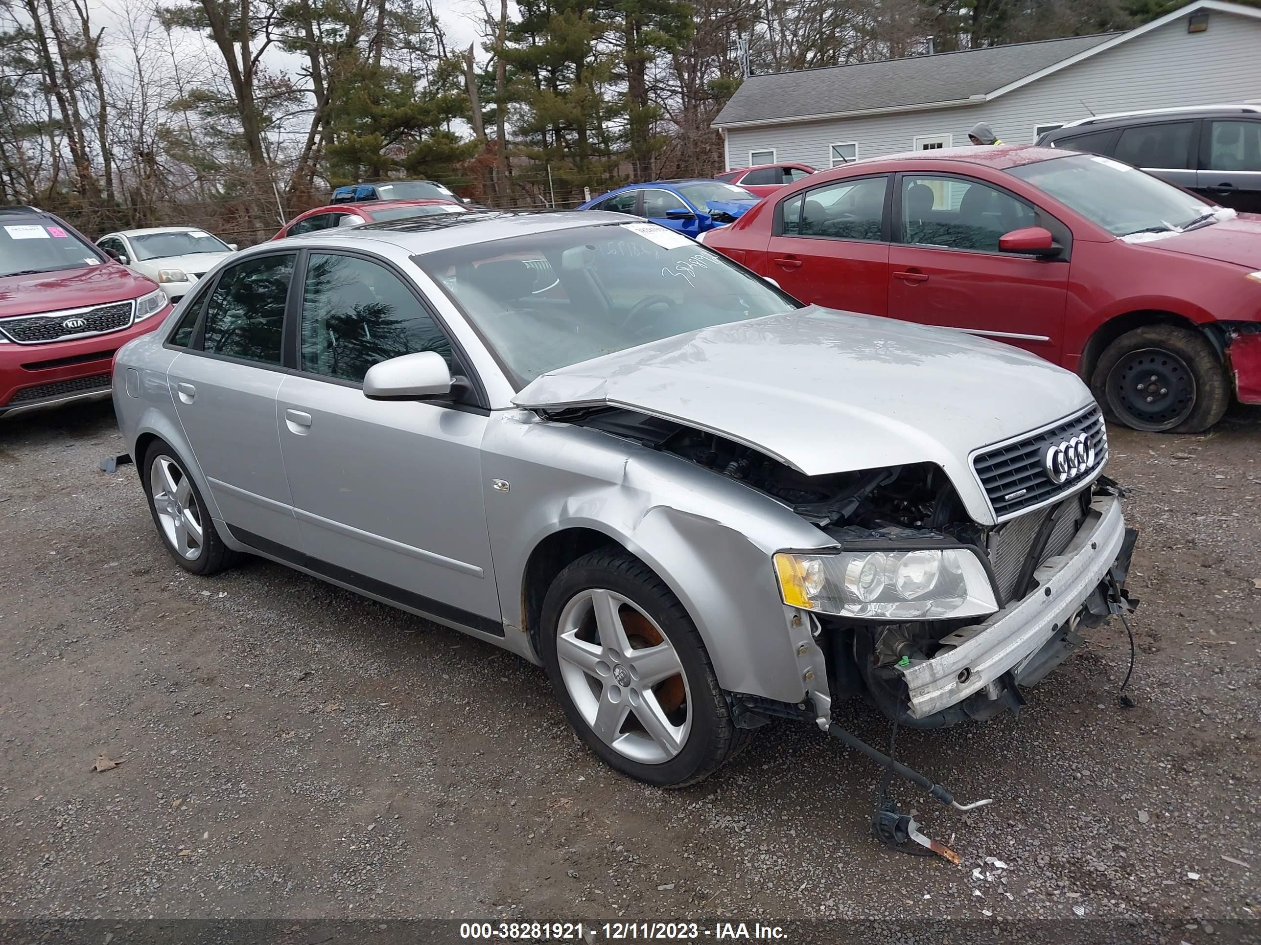 audi a4 2004 waulc68e94a255721