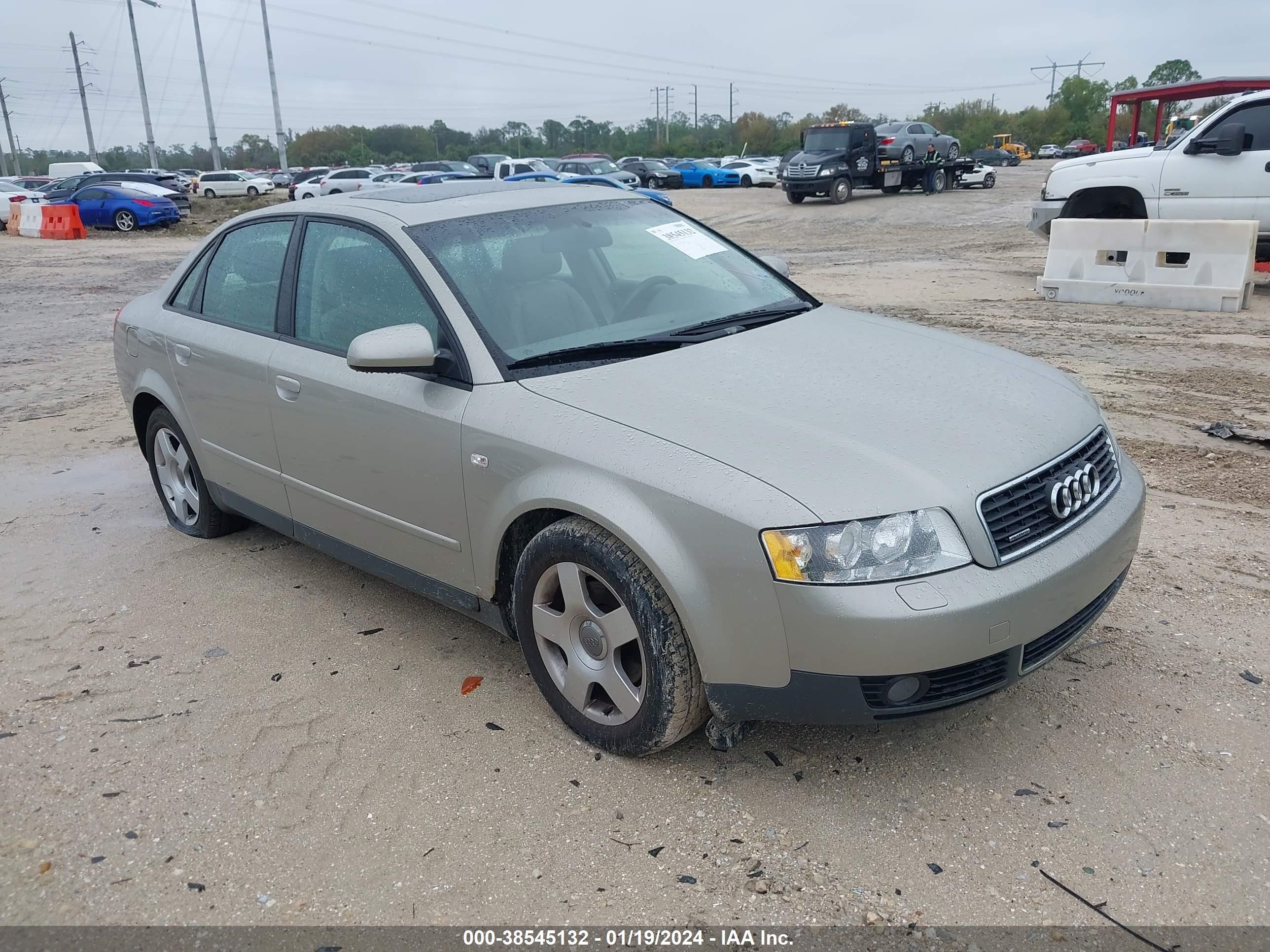 audi a4 2002 waulc68ex2a300503