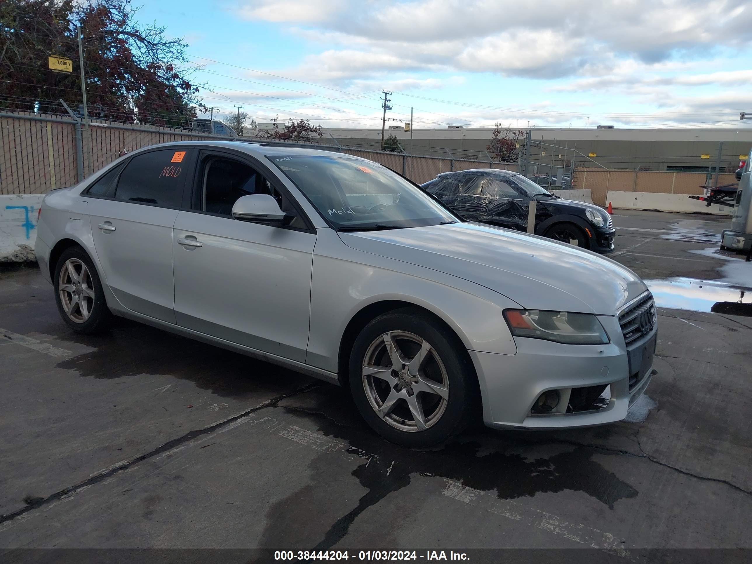 audi a4 2009 waulf78k49n013230