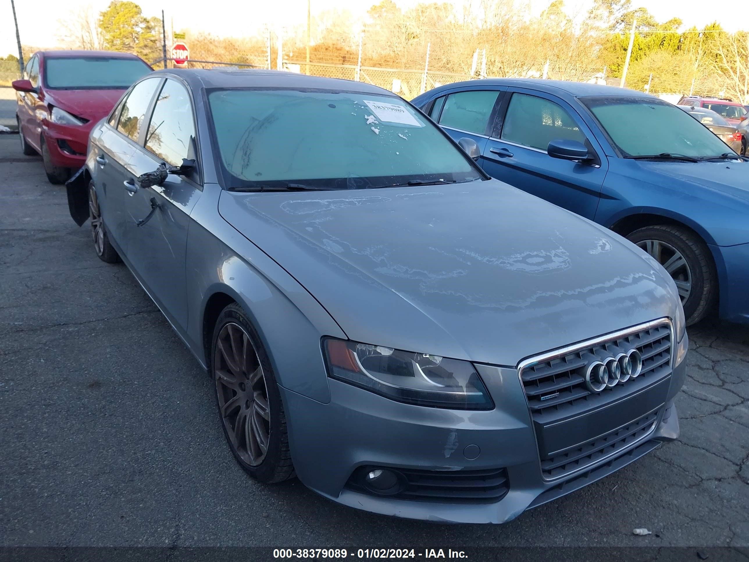 audi a4 2009 waulf78k49n047121