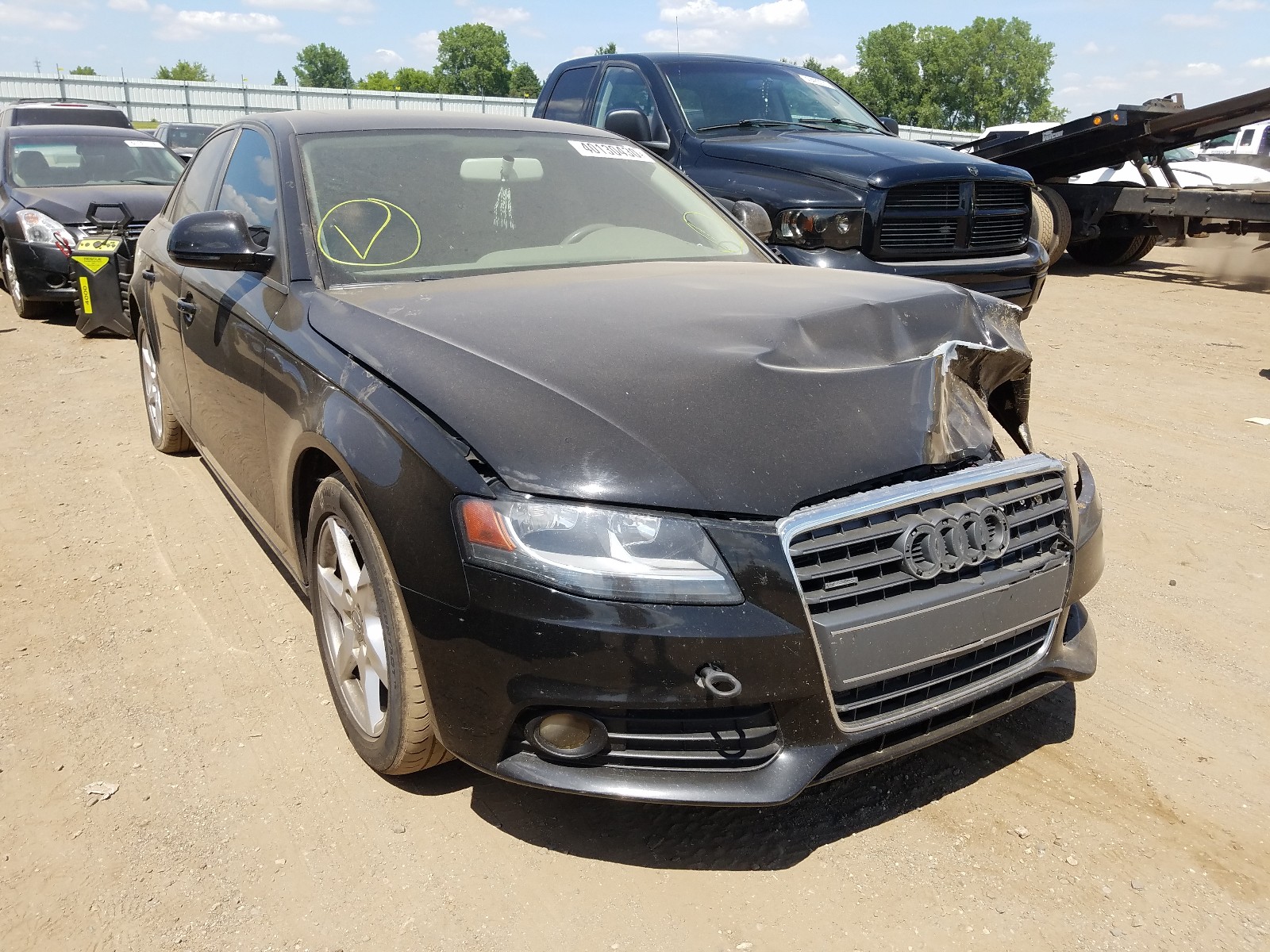 audi a4 2.0t qu 2009 waulf78k59n009820