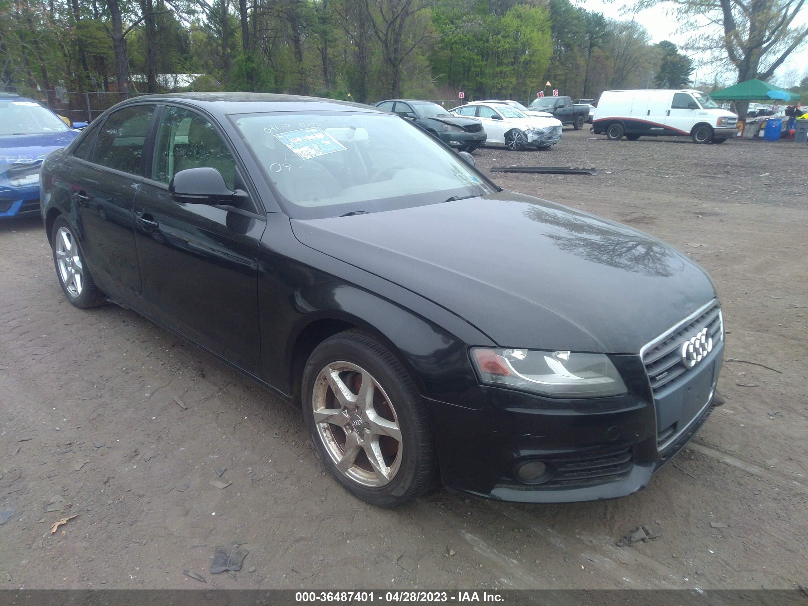 audi a4 2009 waulf78k59n031669