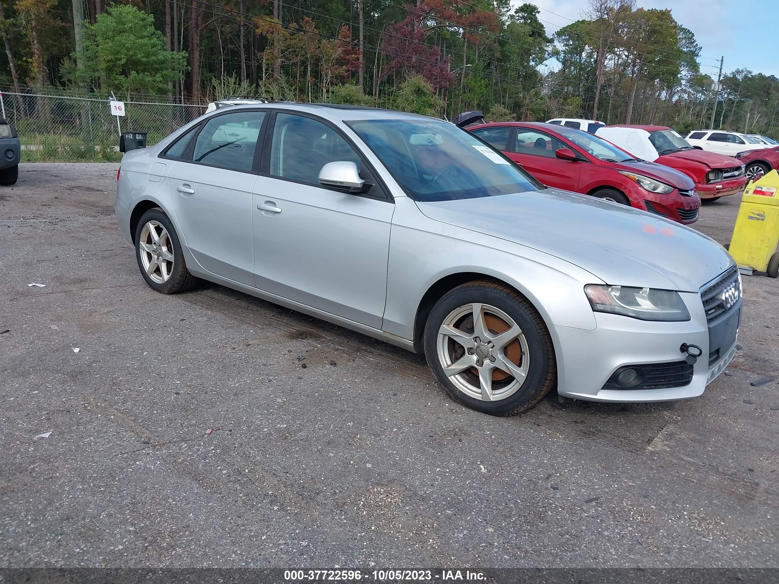 audi a4 2009 waulf78k79n038123