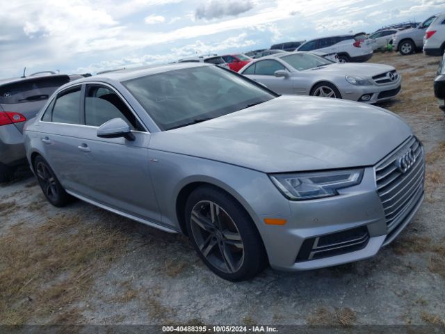 audi a4 2018 waulmaf44jn020156