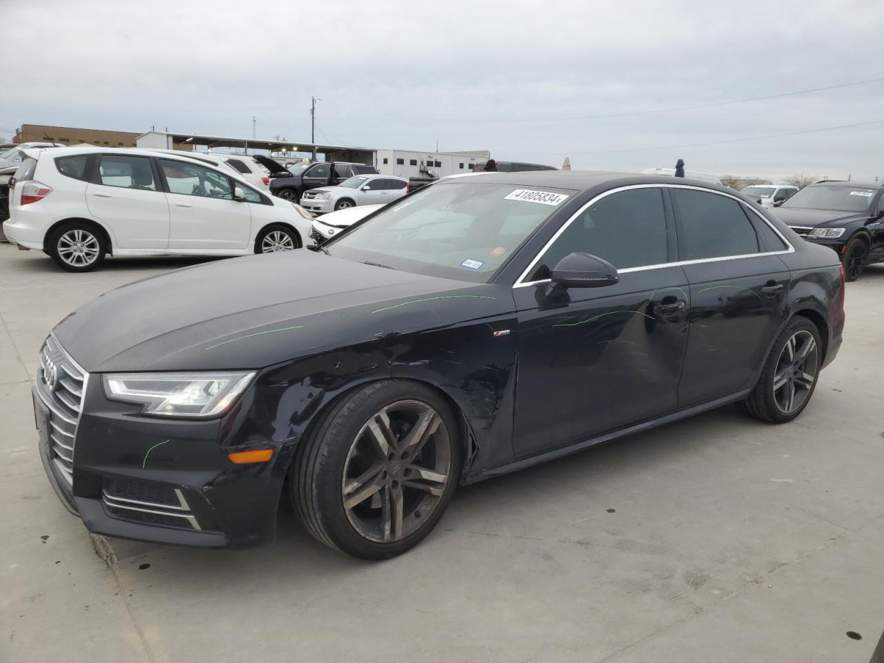 audi a4 2018 waulmaf45jn018707