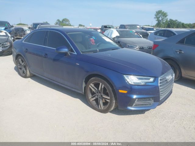 audi a4 2018 waulmaf47jn002184