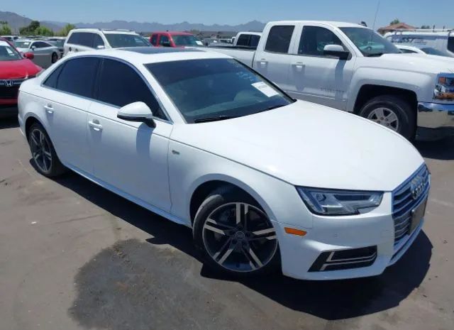 audi a4 2017 waulnaf43hn009544