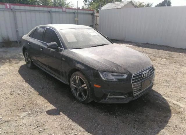 audi a4 2017 waulnaf44hn014770