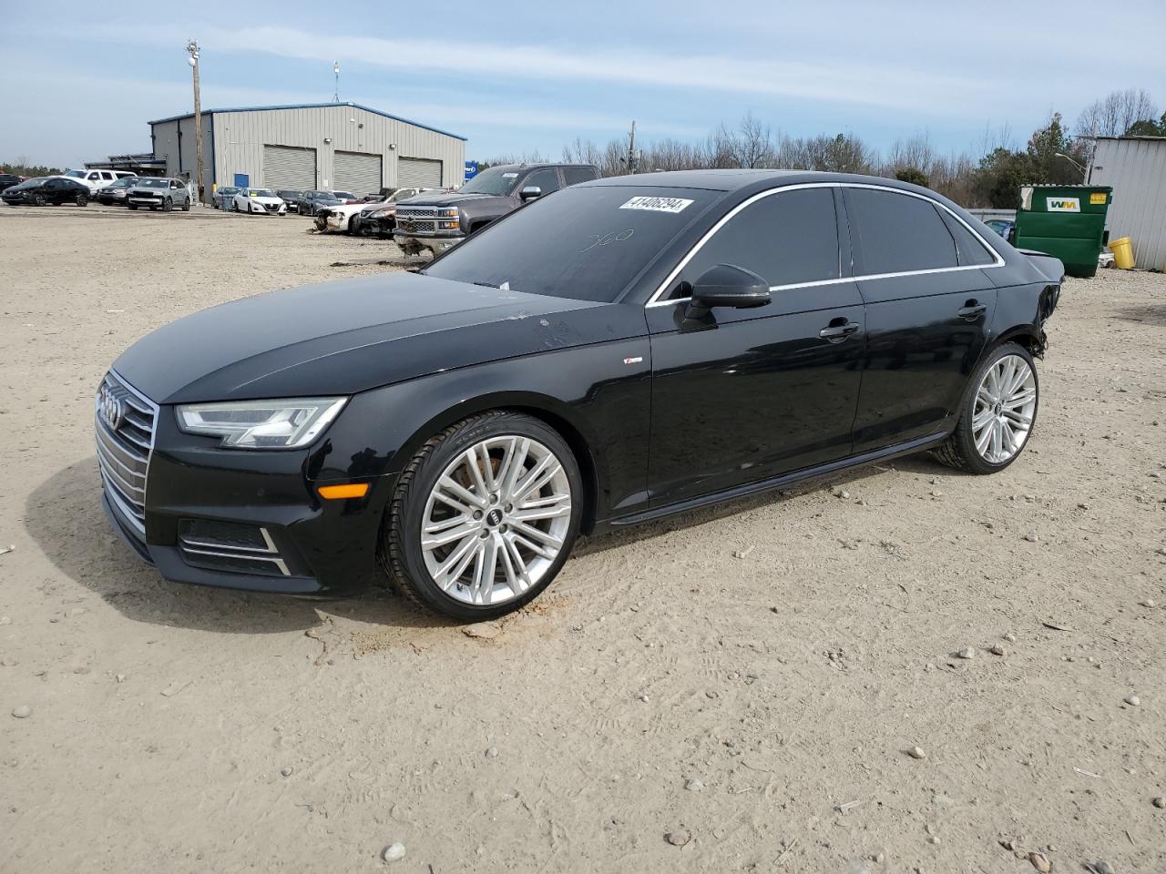 audi a4 2017 waulnaf46hn007321